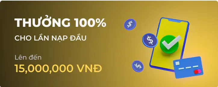 Thưởng Chào Mừng 100% tại Jackpotland
