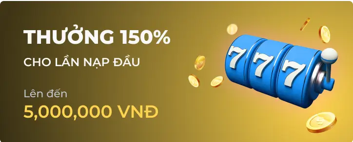 Siêu Thưởng Đặc Biệt 150% tại Jackpotland